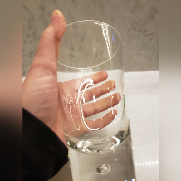 Heavy single glass - Picture 2 of 4